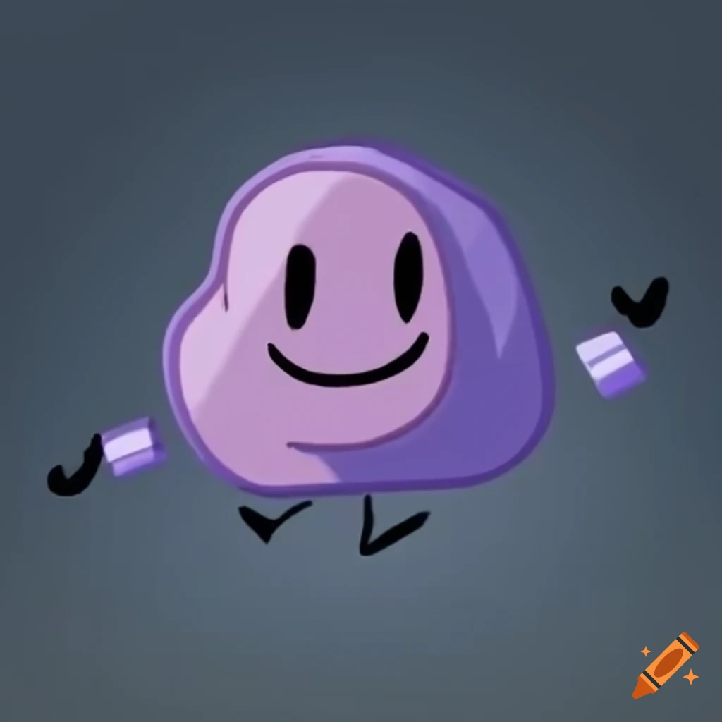 Startled bfdi character