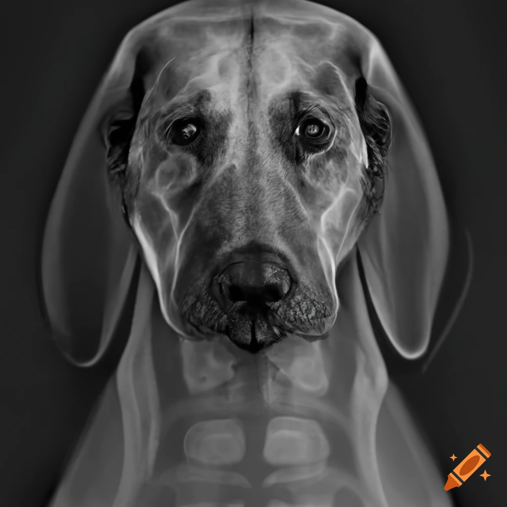 Xray of a dog