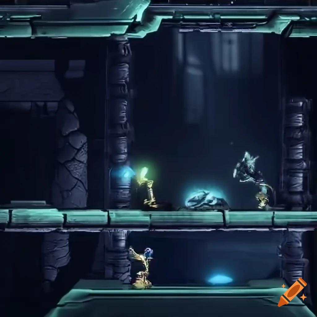 high resolution tiles from Metroid Dread game