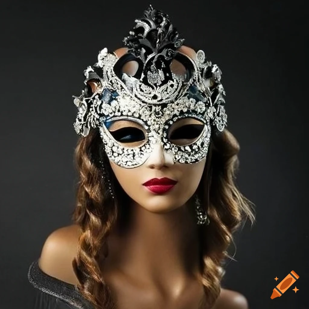 elegant masquerade mask