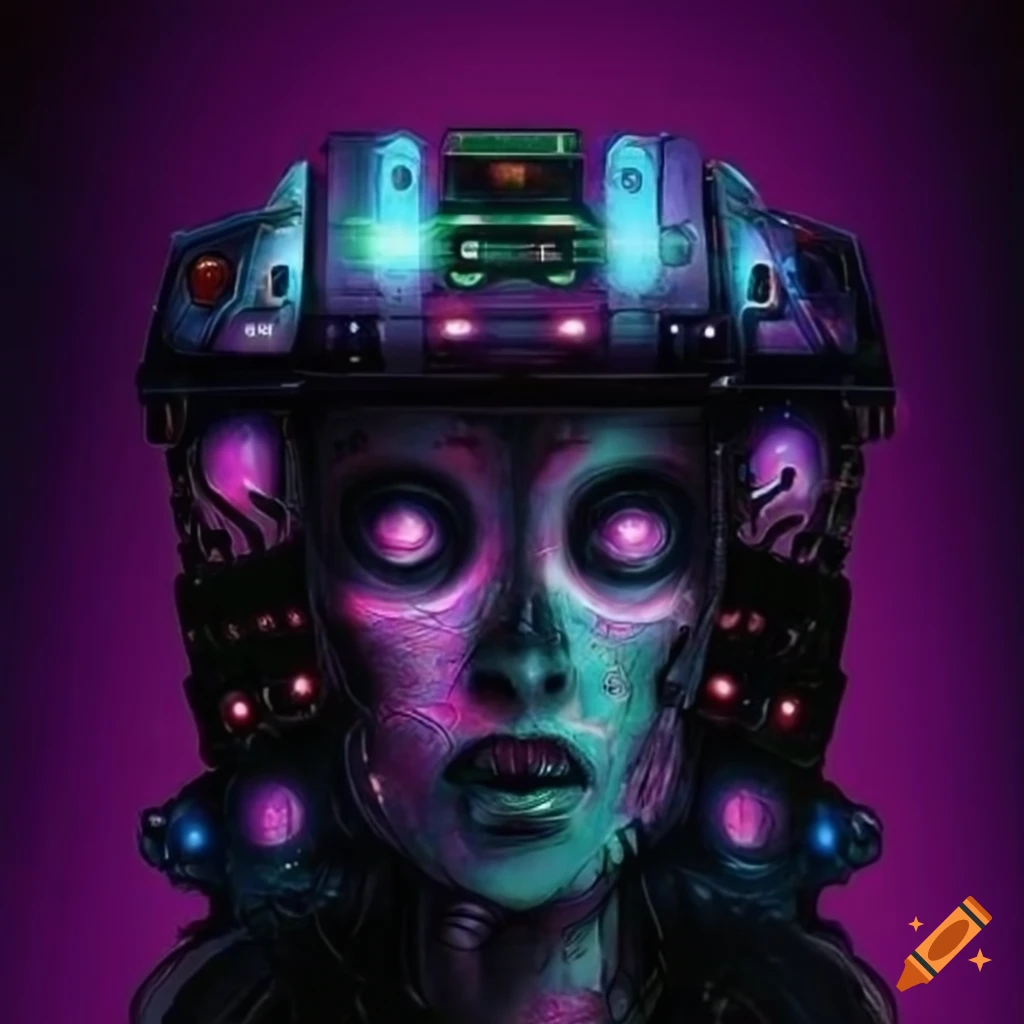 album cover art of an alien night club