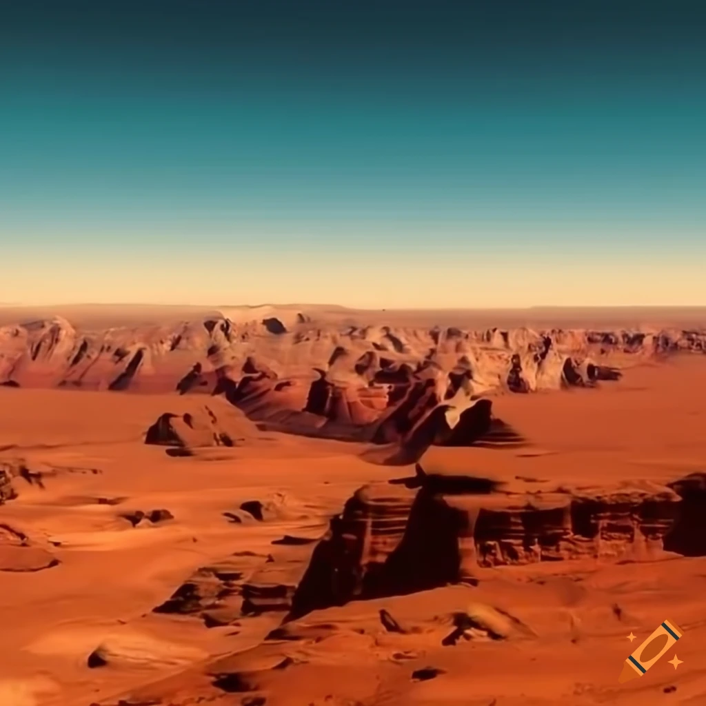 canyon on Mars
