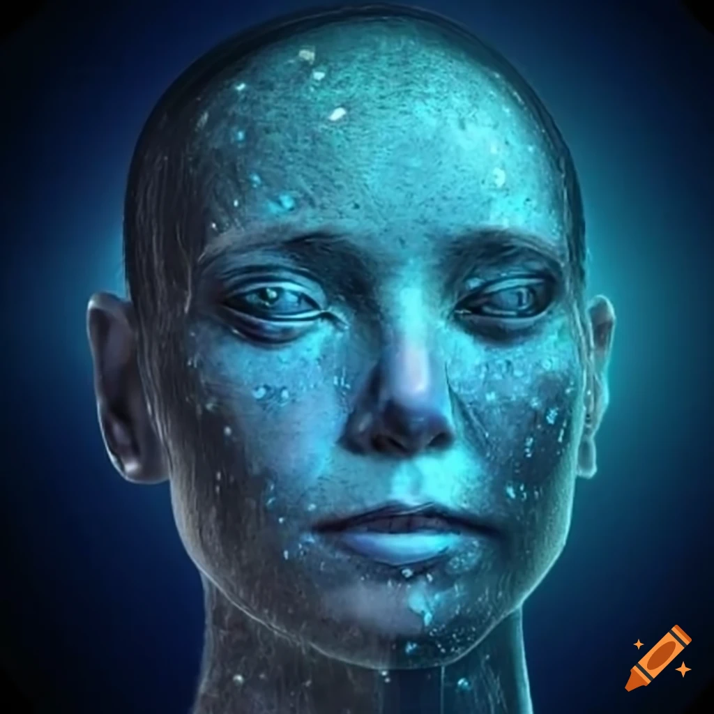 computer AI with lifelike features