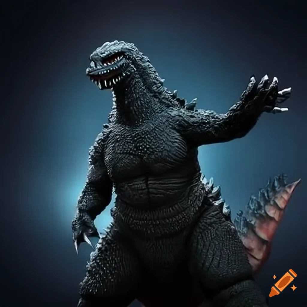 illustration of Godzilla