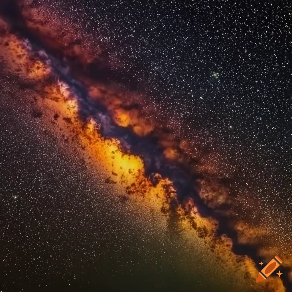 Пожар в космосе on Craiyon