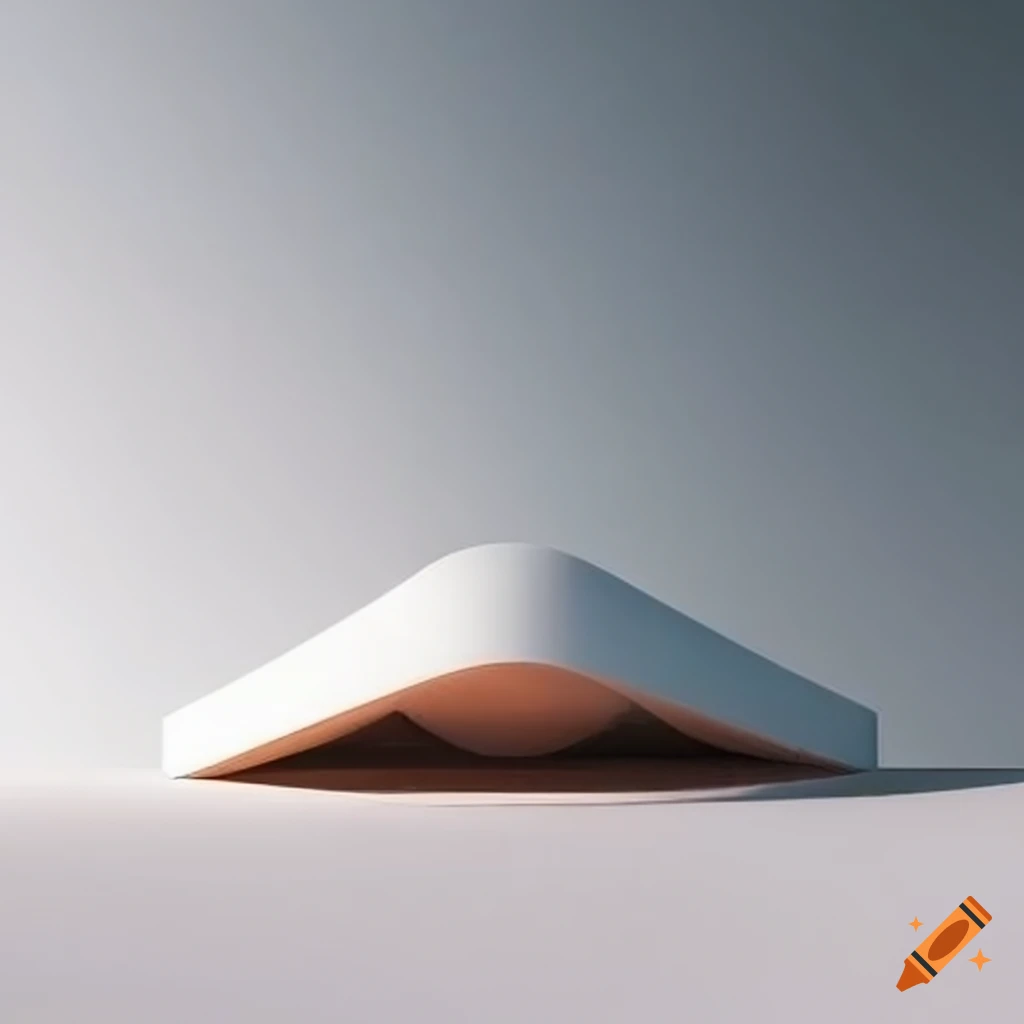 image of utopian minimalist architecture