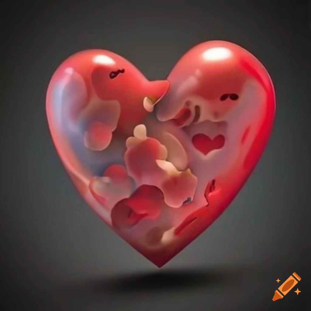 Customized heartshaped accessory on Craiyon