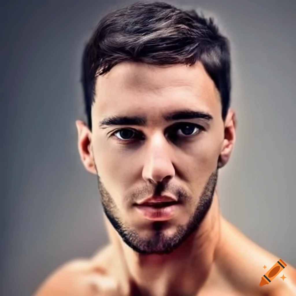 Headshot Of A Serbian Athlete On Craiyon
