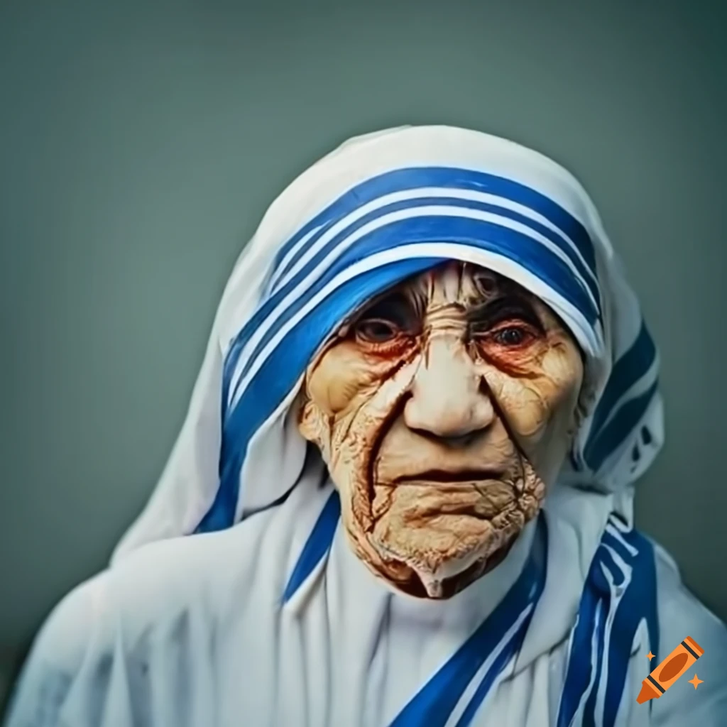 Portrait of mother teresa