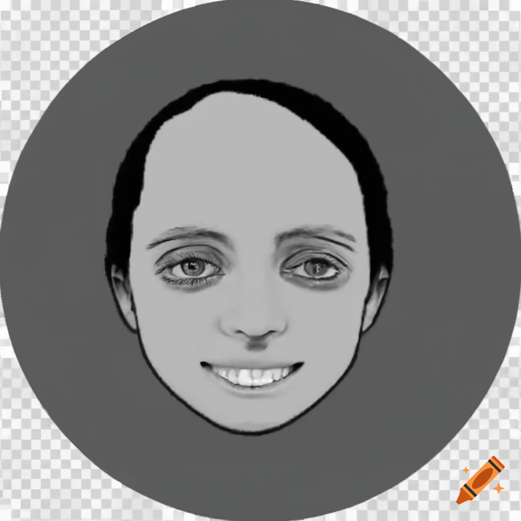 Circle profile picture with 'full pulp' text on Craiyon