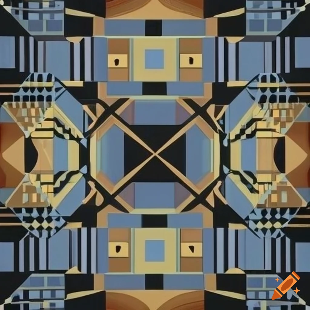 Victor Vasarely AI Art Style - Geometric Abstraction Masterpieces