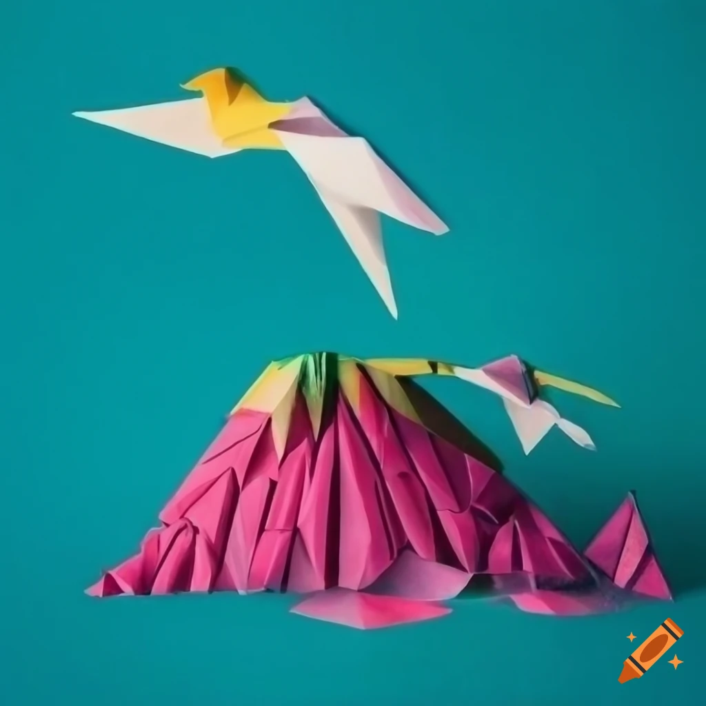 abstract-illustration-of-a-tropical-landscape-with-parrots