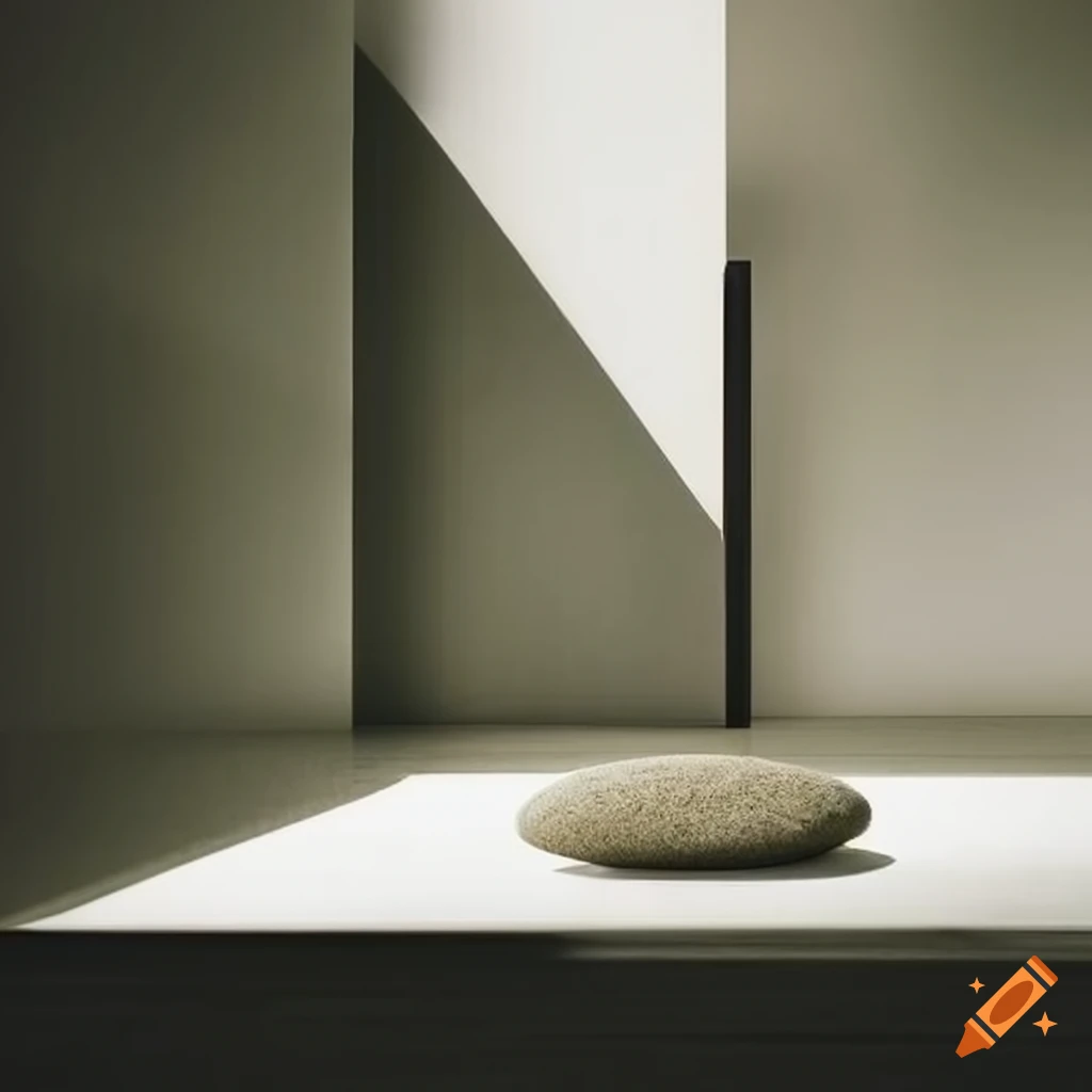 Norwegian Minimalism zen garden architecture