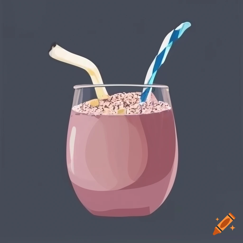 vibrant-vector-illustration-of-a-banana-smoothie-with-fruits