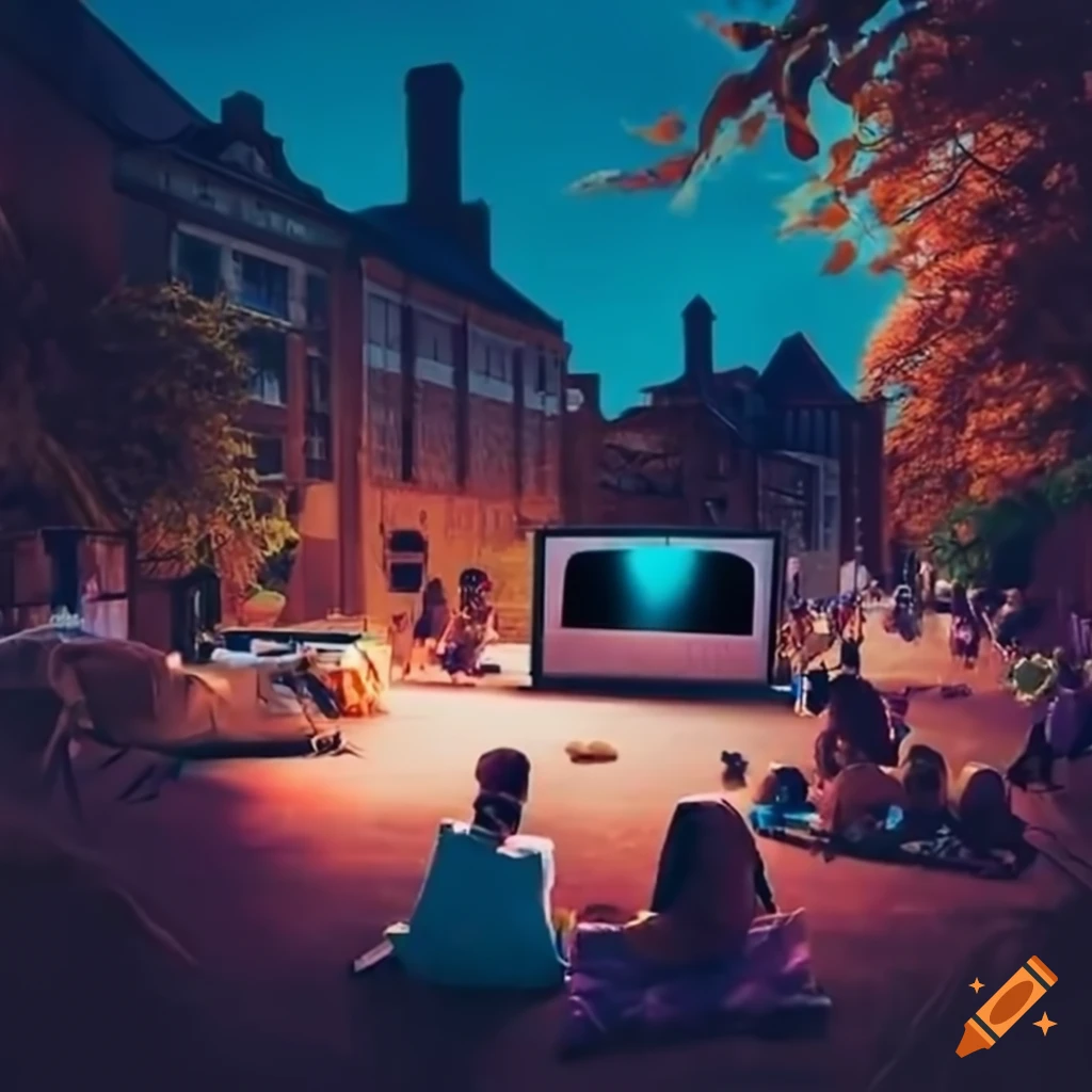 Outdoor Cinema Setup