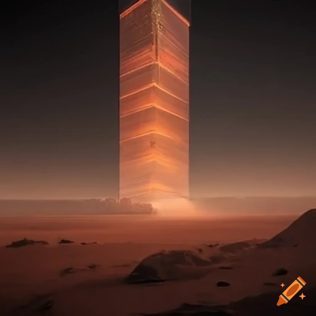 Skyscraper on mars