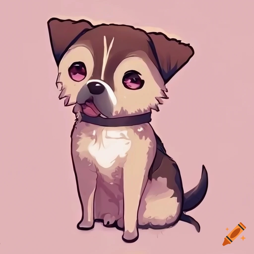 ArtStation - Cute Shiba Inu Dog Cartoon