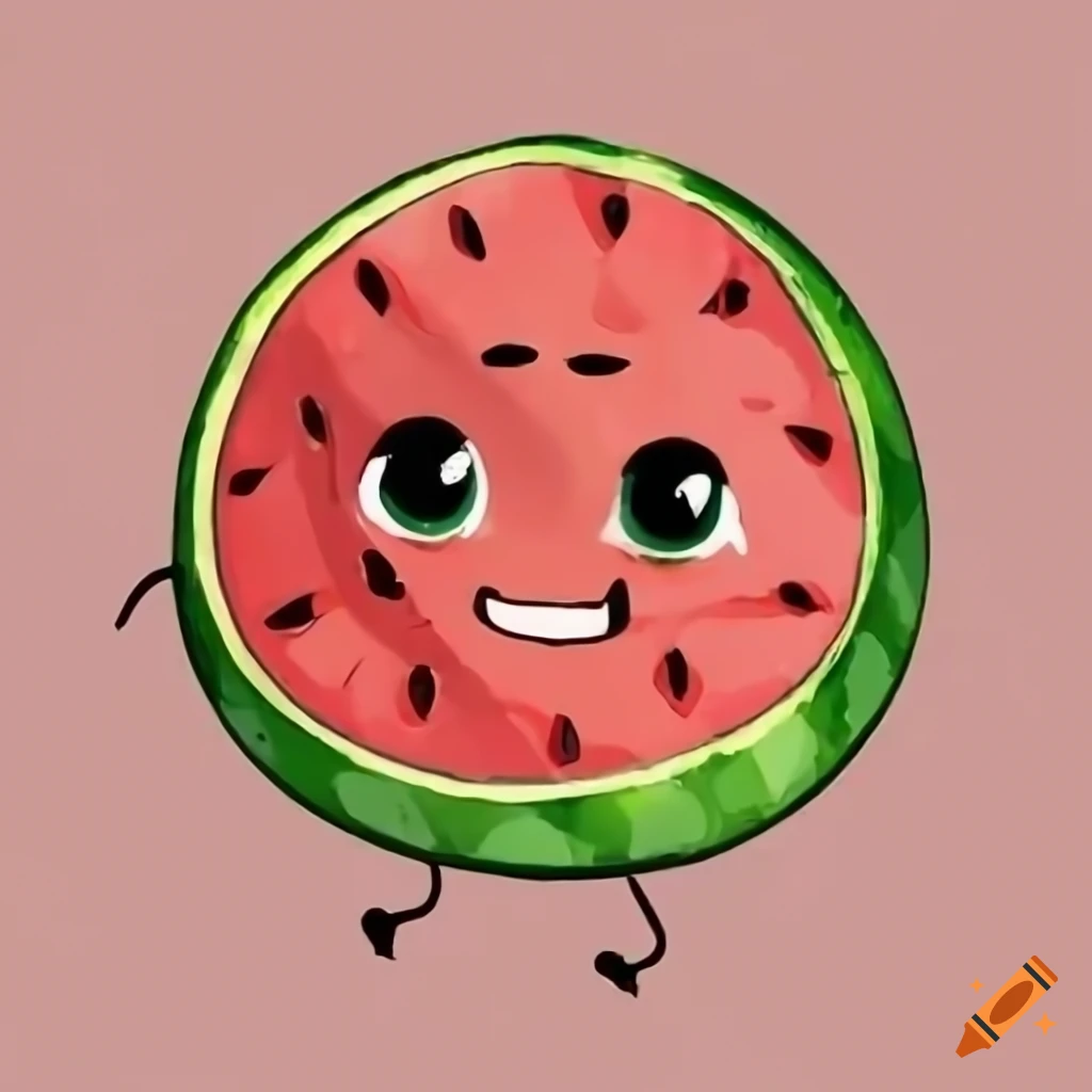 Oishii~desu ‣ Anime Food — Watermelon - Free! ep10