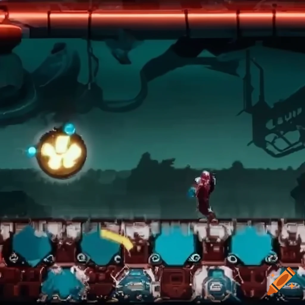2D tiles from the game Metroid Dread
