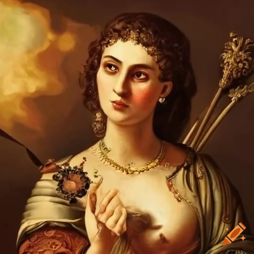 Portraits of alexander the great s father and mother on craiyon