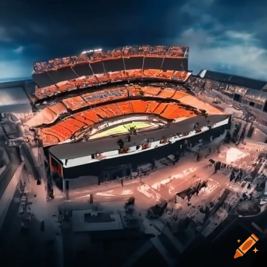 Cleveland Browns New Stadium On Craiyon