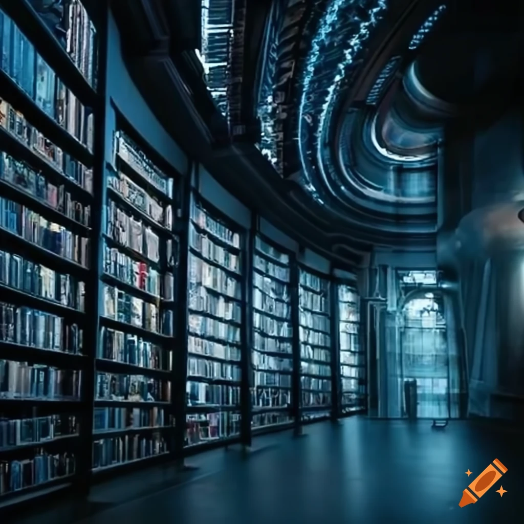 futuristic library design