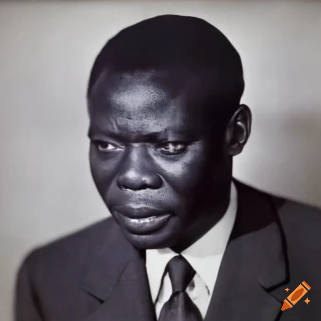 Portrait of maurice yaméogo, upper volta politician on Craiyon