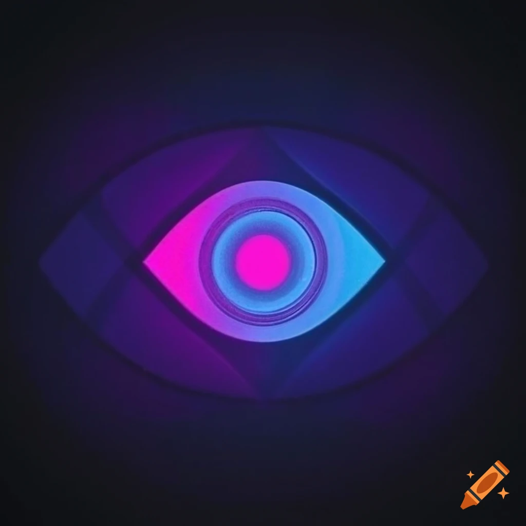 Abstract Eye Logo Design Colorful Media Stock Vector (Royalty Free)  1436991092 | Shutterstock