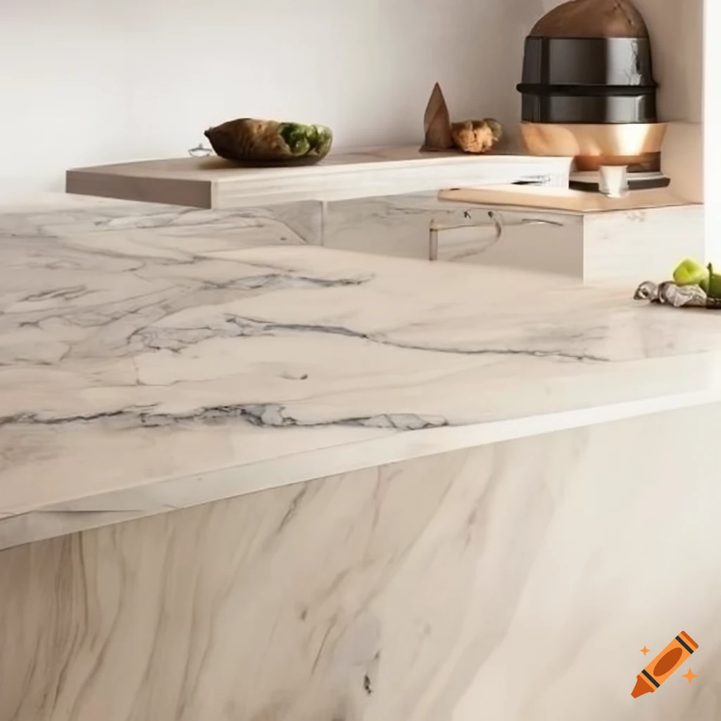 Stone kitchen worktop 1500 x 450 on Craiyon