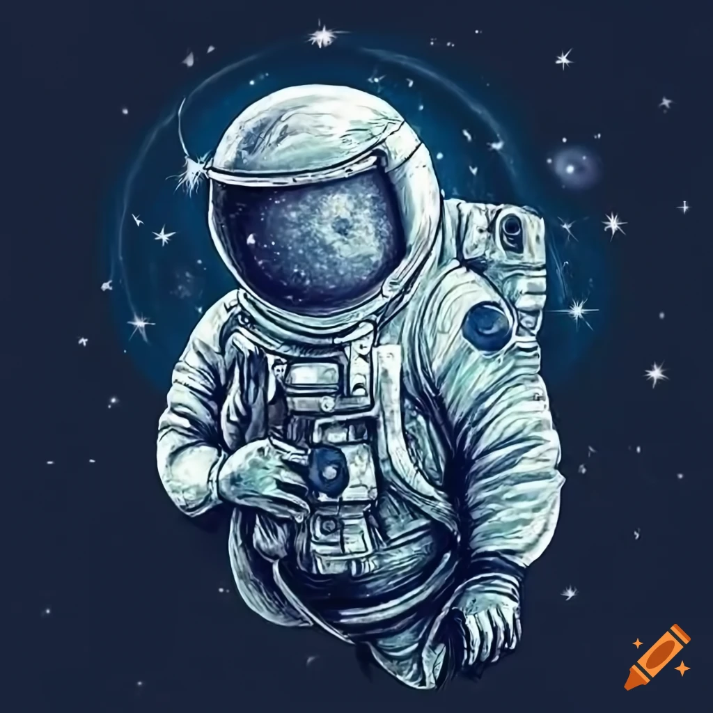 Womens Knotted T-Shirt | Resmedenadam | Astronaut tattoo, Planet tattoos,  Space tattoo