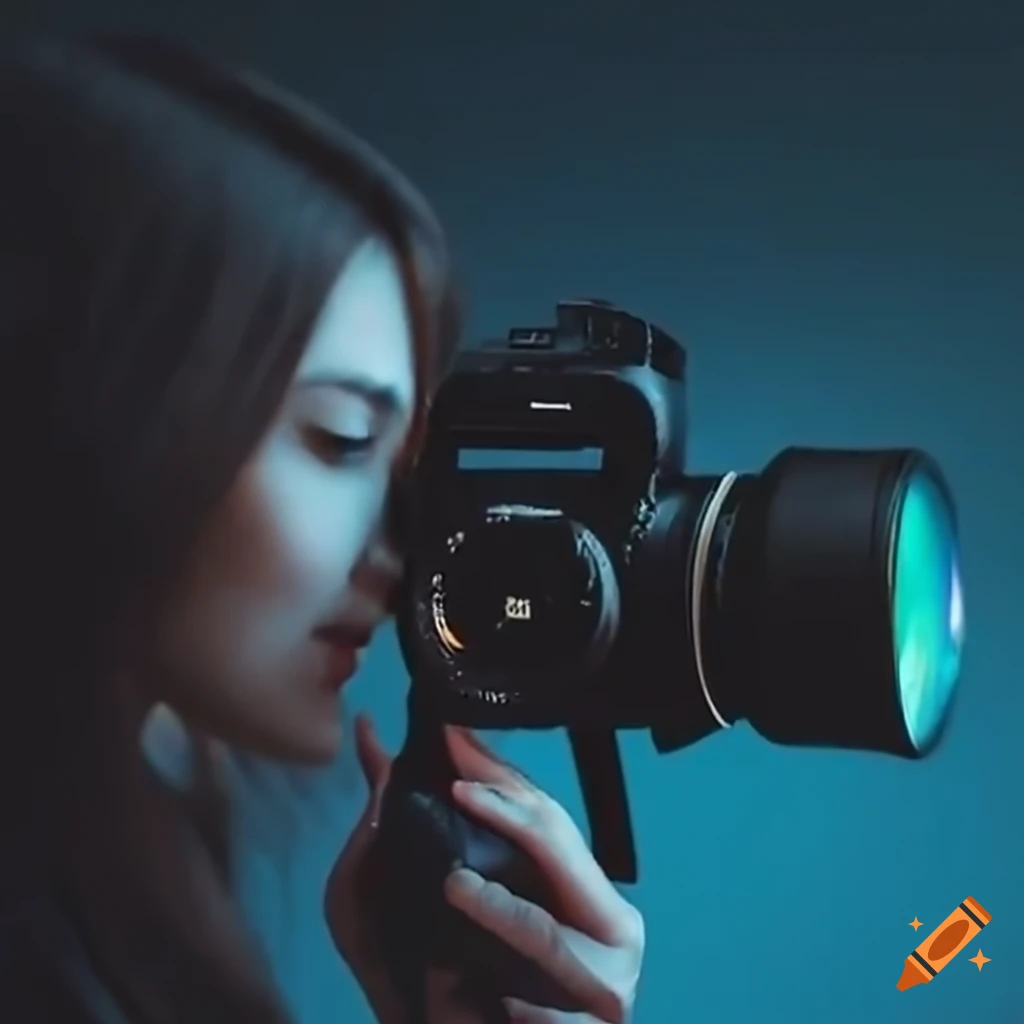 People capturing videos with their cameras on Craiyon