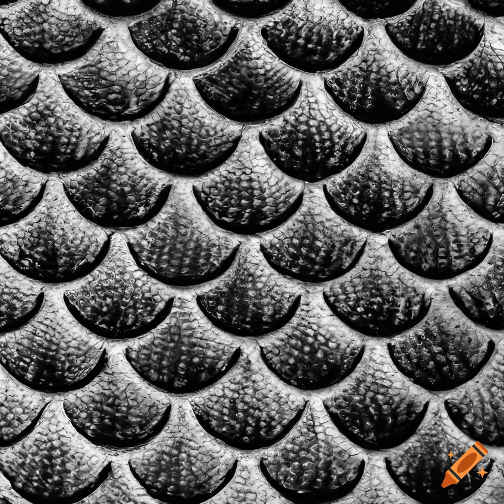 Seamless fish scale texture for graphic design on Craiyon, fish scale 