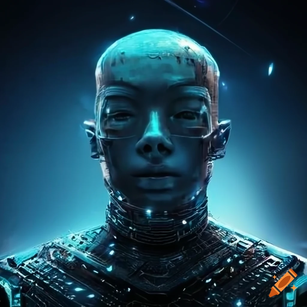 futuristic image with the text 'KRAFTMUZIK'