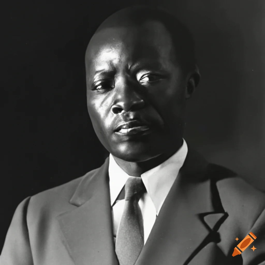 Portrait of ntare v, king of burundi in 1966 on Craiyon