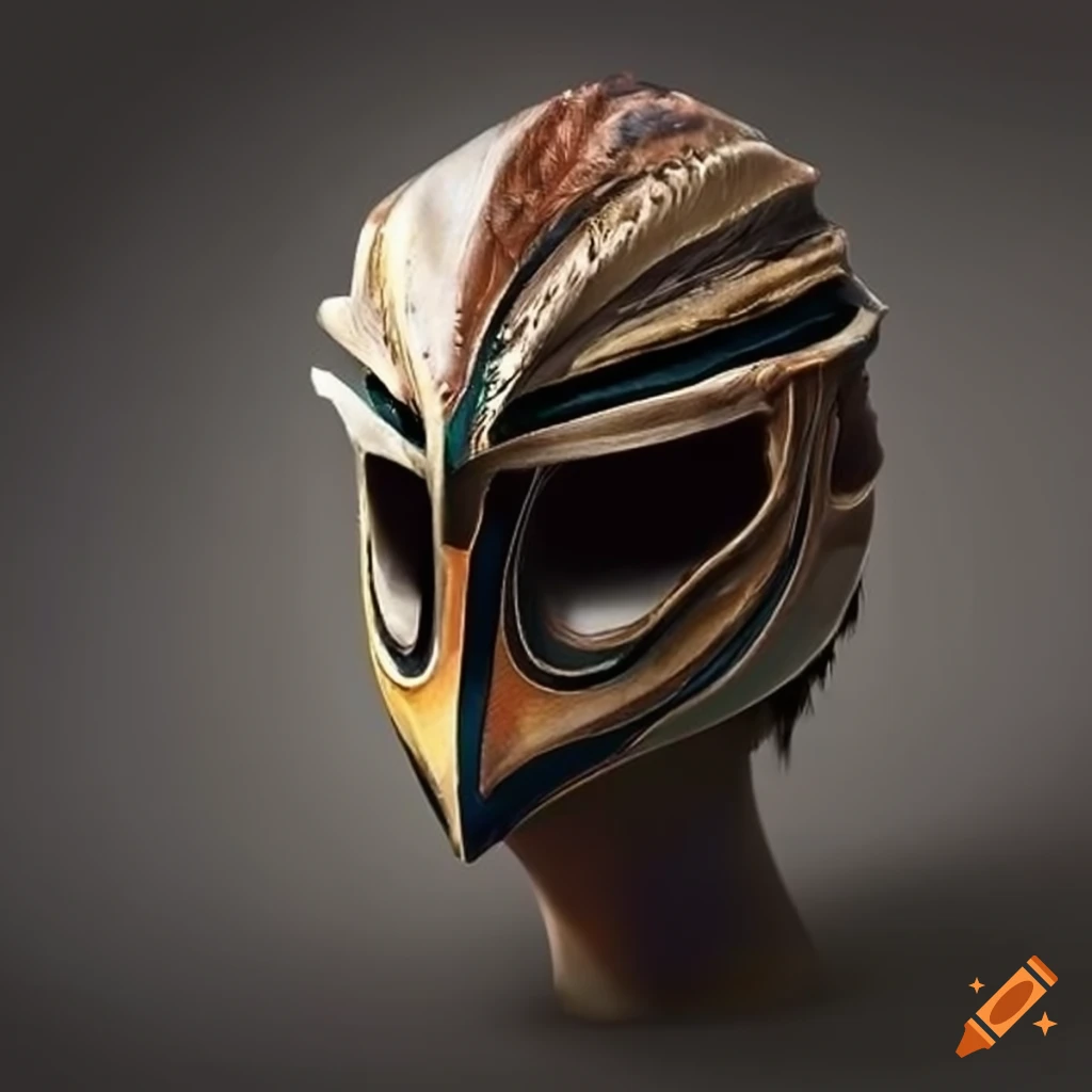 Birdinspired helmet design on Craiyon