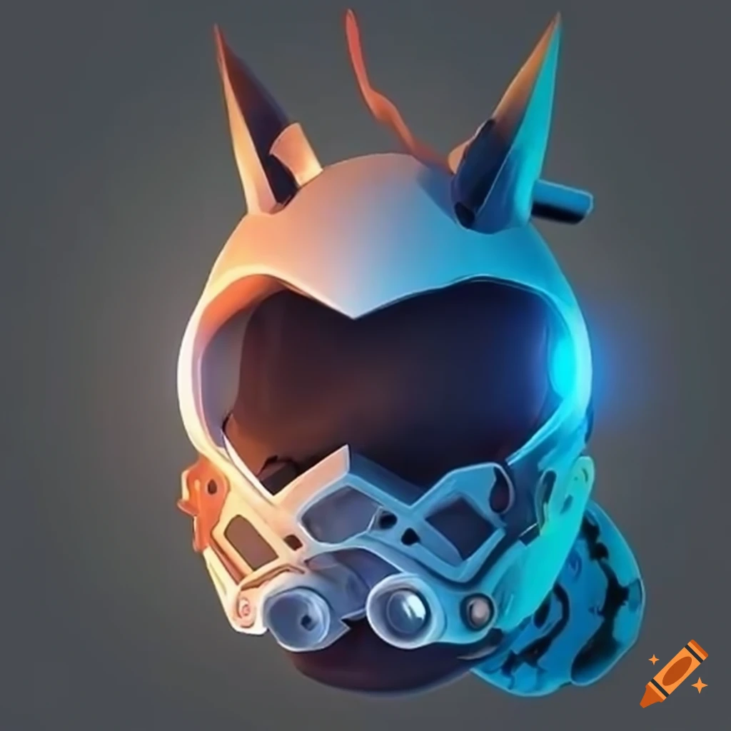 video game helmet with flying squirrel enhancement