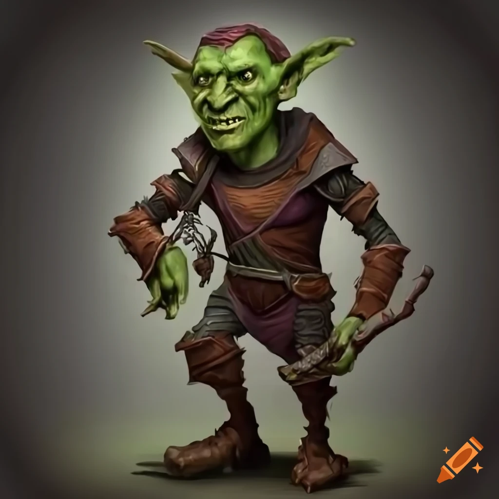 Realistic goblin character artwork on Craiyon