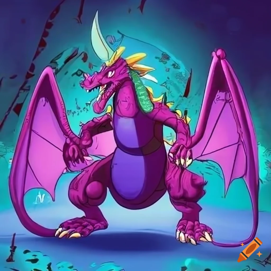 Cartoon Dragon Character From The 80s cartoon-dragon-character-from-the-80s