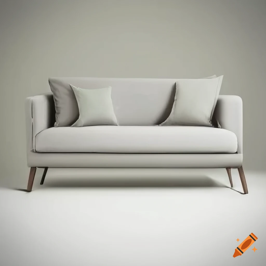 Close-up photo of modern sofa cushion on Craiyon