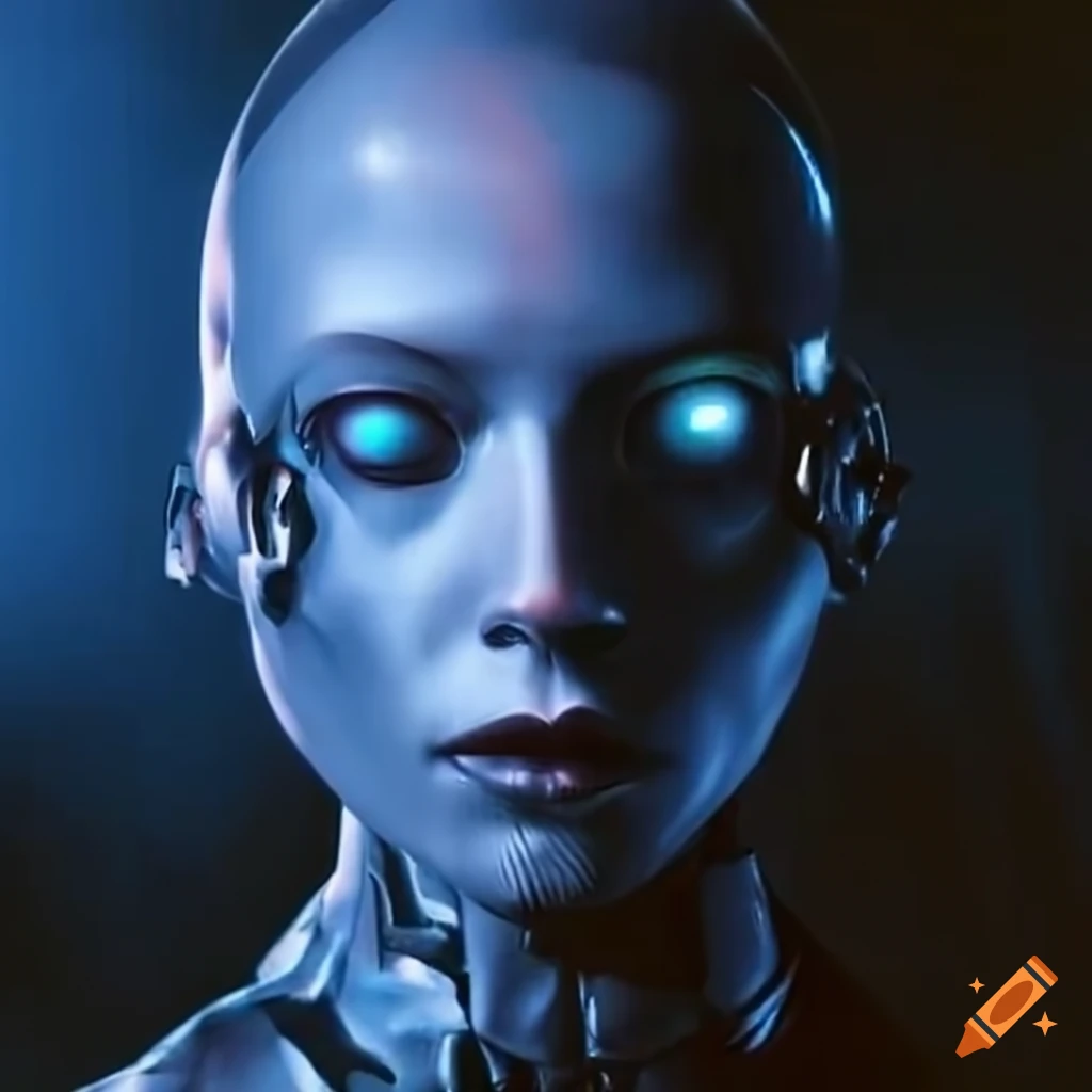 futuristic humanoid android from Blade Runner