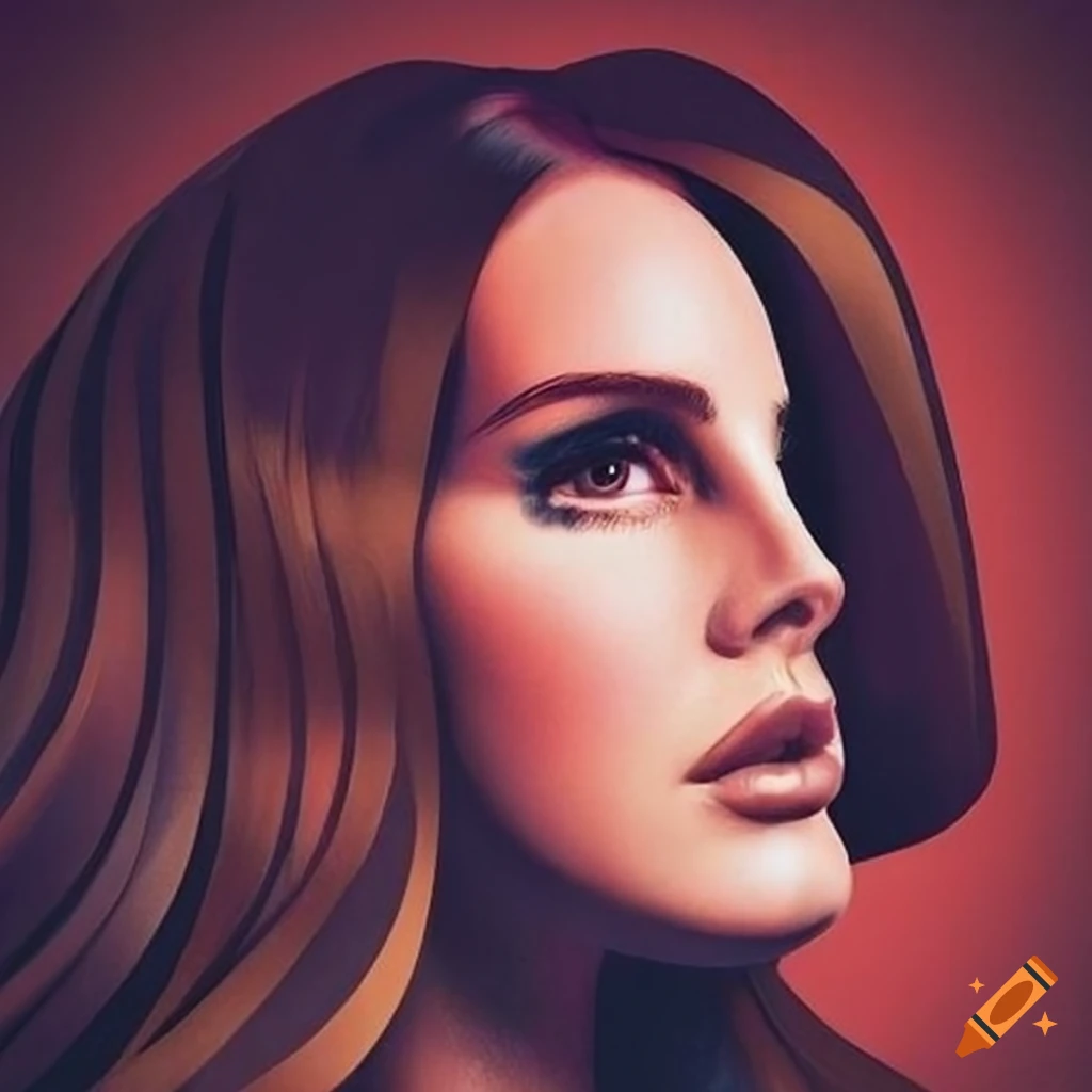 Cover art for 'dealer' single by lana del rey on Craiyon