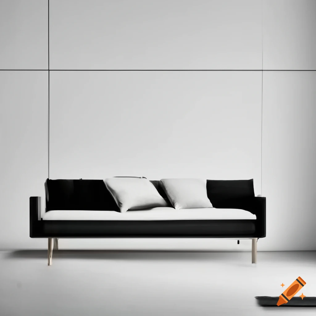 Minimalist logo for a modern furniture store