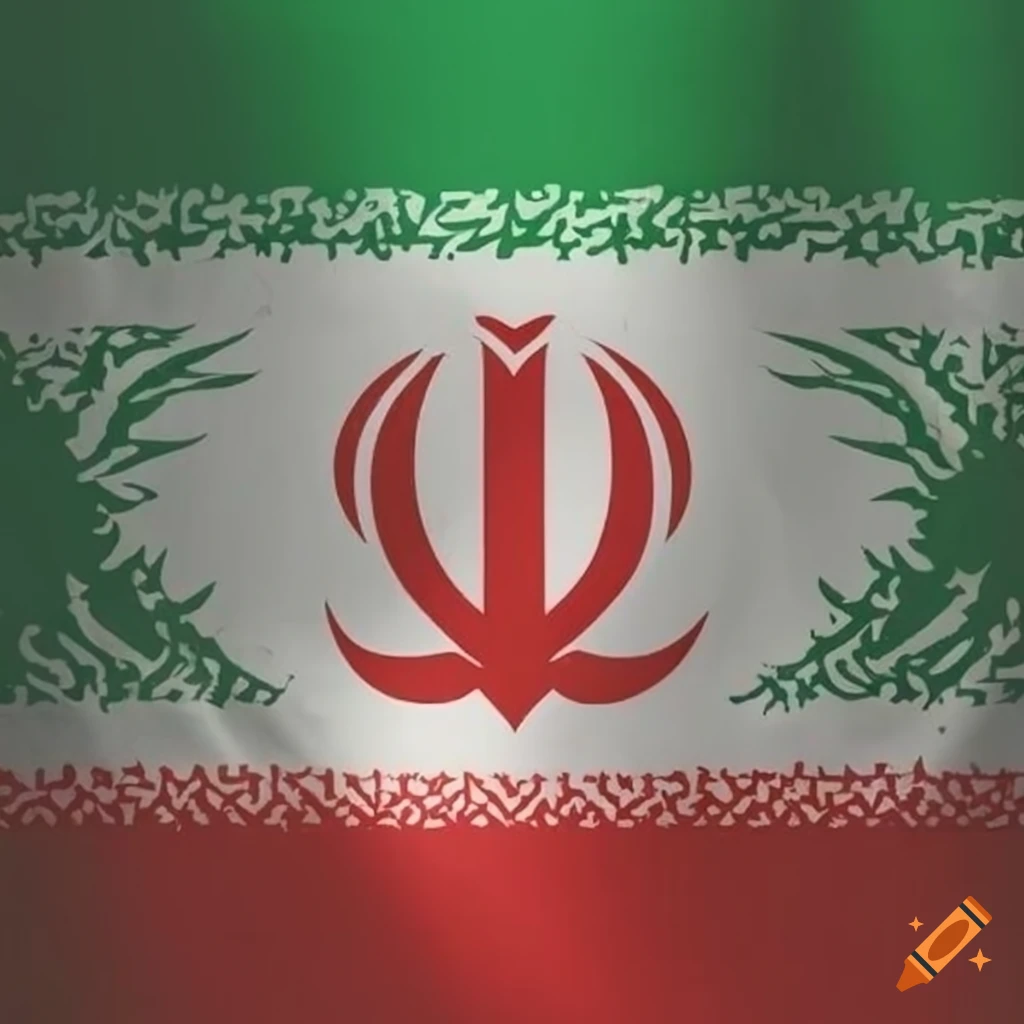 Flag of iran prior to 1979 revolution on Craiyon