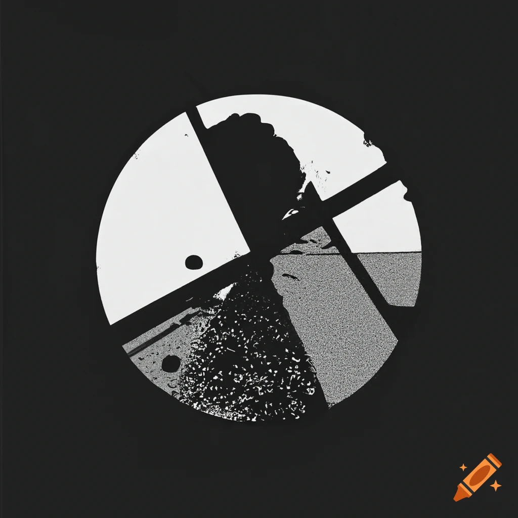 Graphic design of joy division album cover on Craiyon