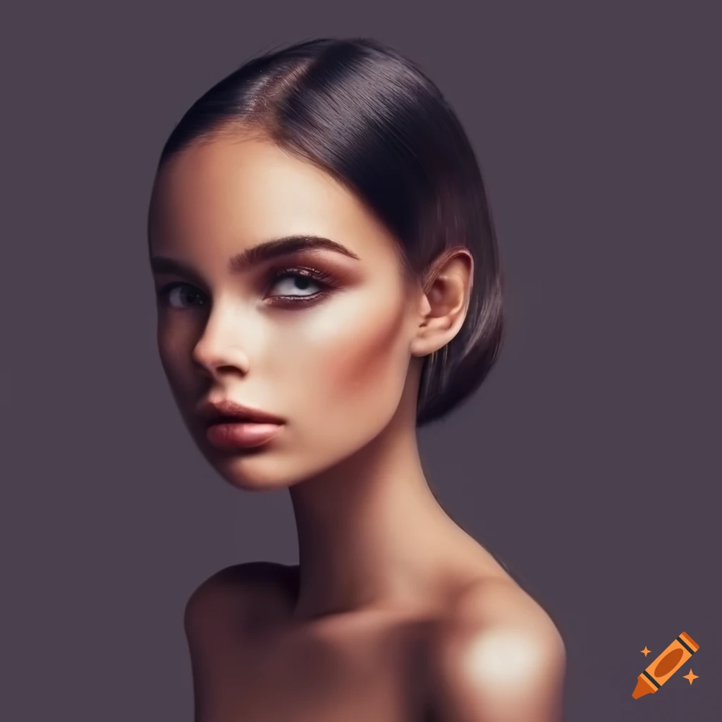 portrait-of-a-young-woman-with-dark-brown-hair-and-brown-eyes-on-craiyon