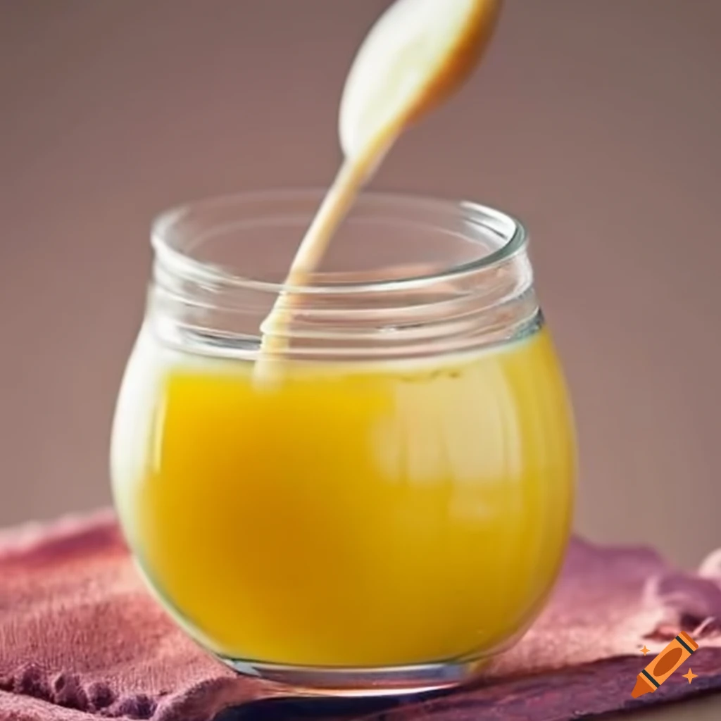 ghee-in-a-glass-of-milk-recipe-on-craiyon