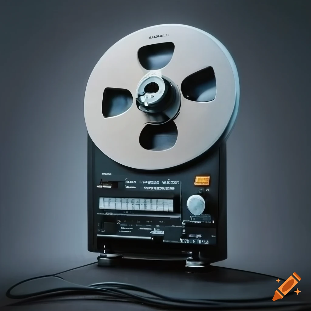 A cabinet for a reel-to-reel tape storage drive, with dual 10.5