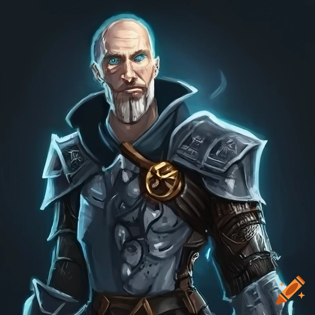 Detailed portrait for dungeons and dragons