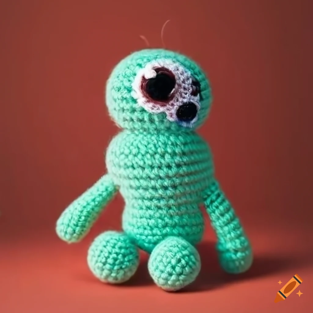 Handmade Amigurumi Monster On Craiyon