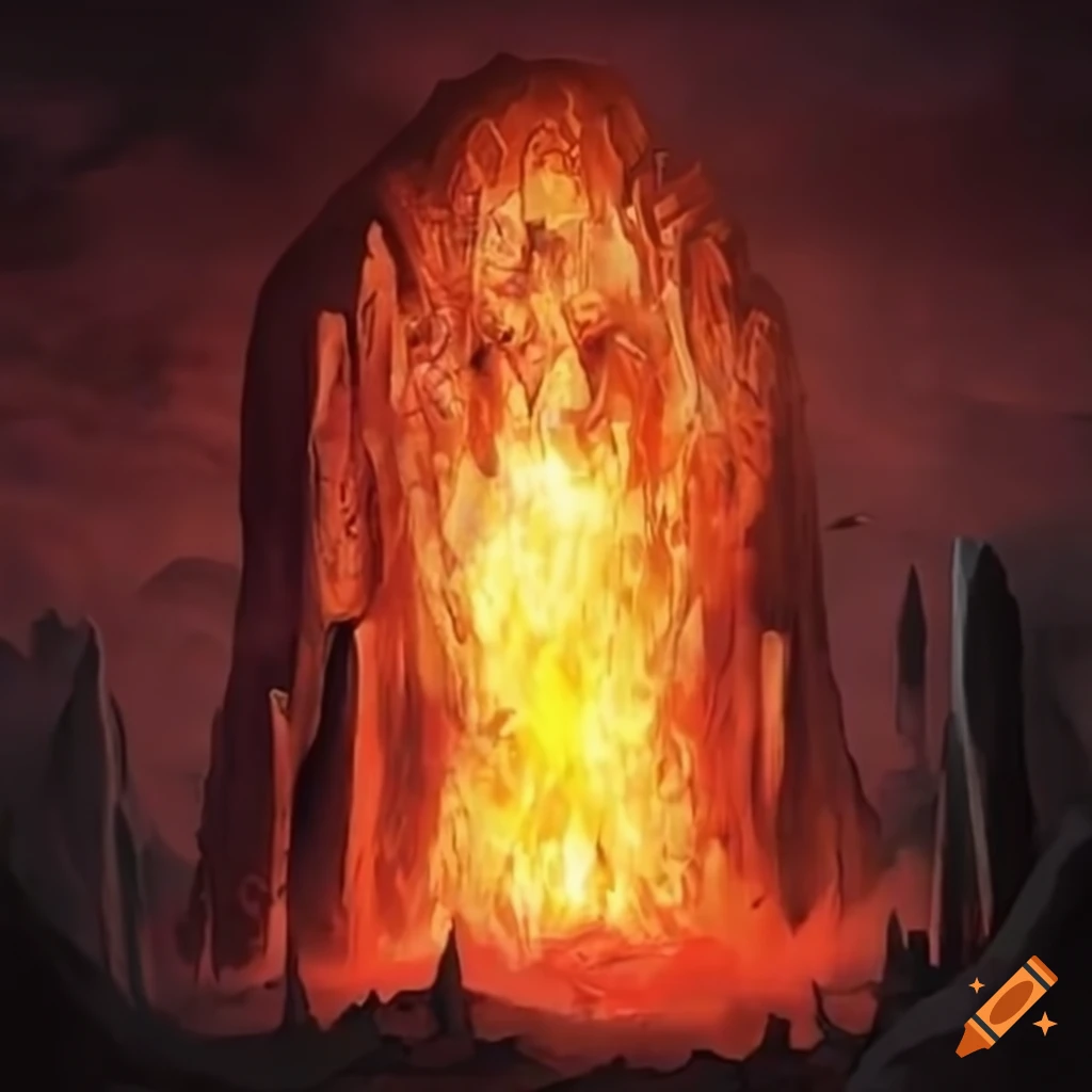 Image Of The Megalith Of Evil Fire image-of-the-megalith-of-evil-fire